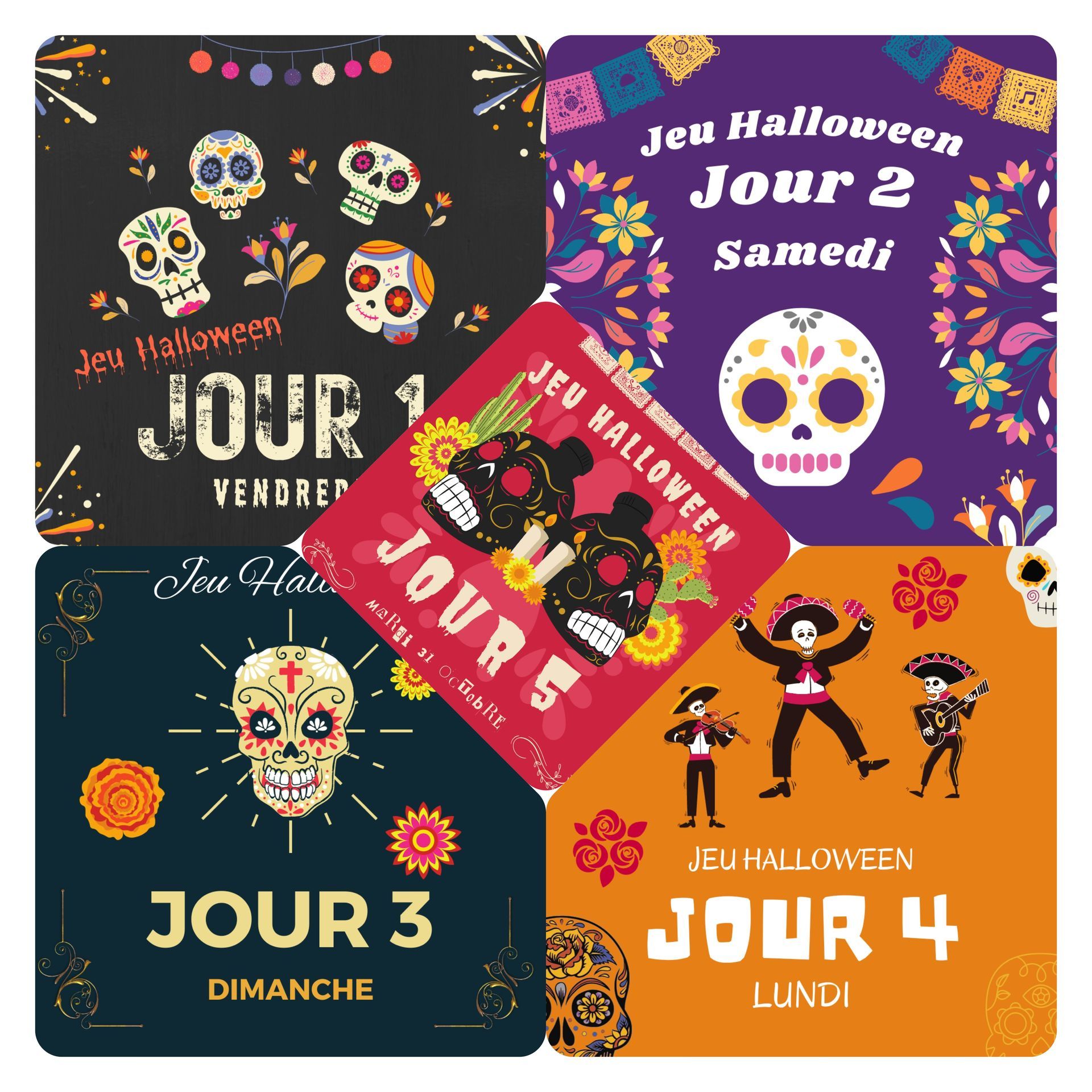 JEU HALLOWEEN au Salon COSY du 27 au 31 Octobre.