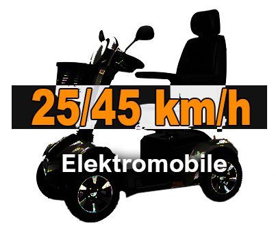 Elektromobile Seniorenmobile 25 km/h 20