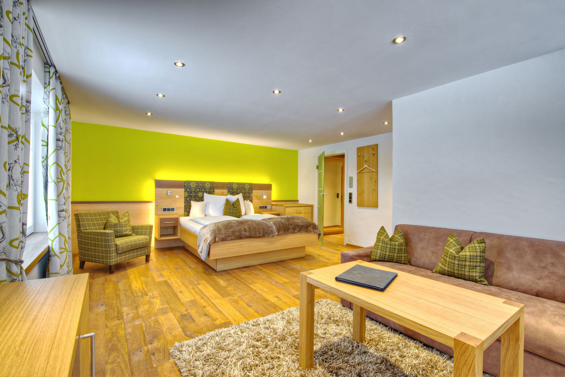 Basenfasten und großzügig wohnen im Studio Ein Zimmer des Naturparkhotels Diana