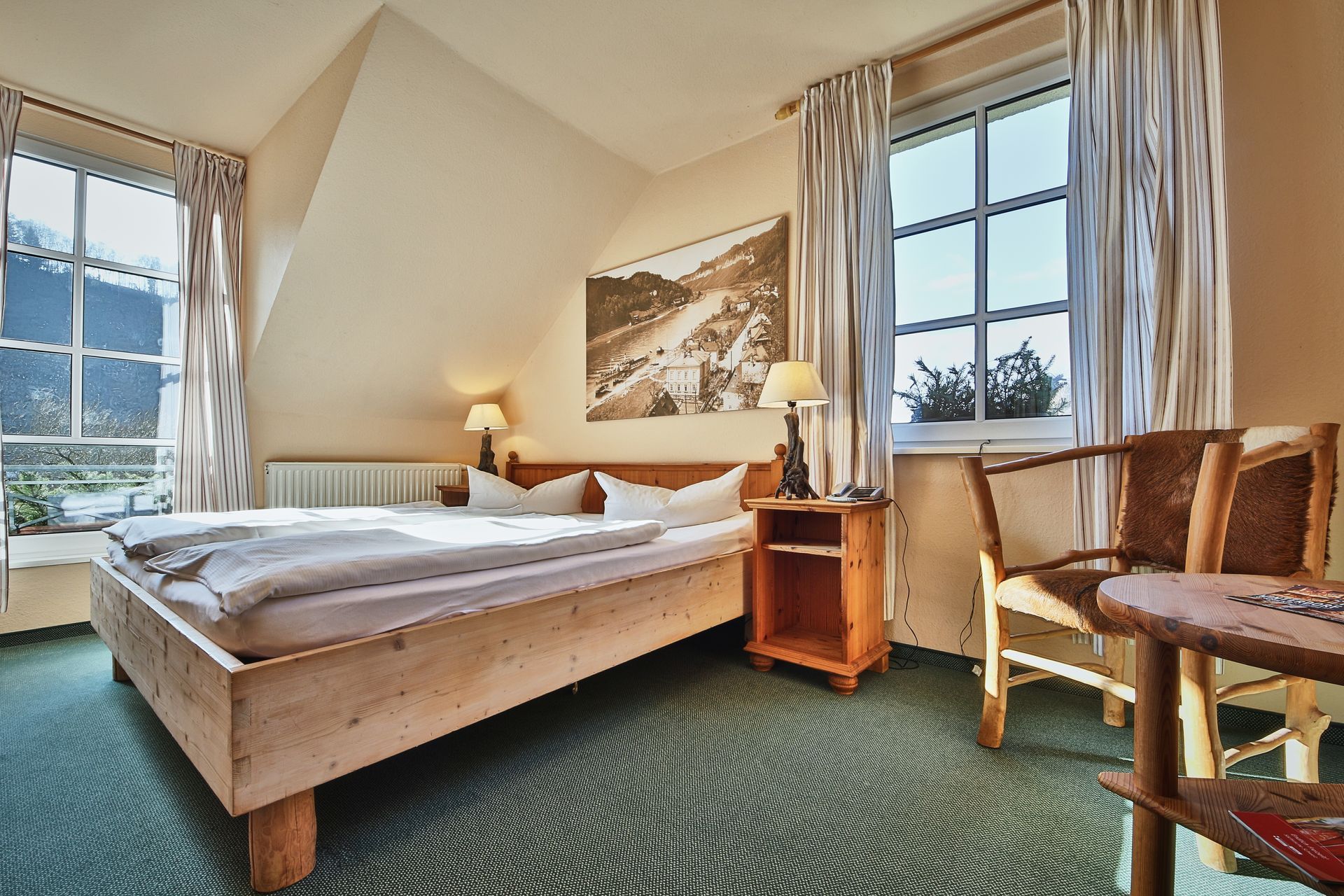 Zimmer mit Aussicht Zimmerbeispiel