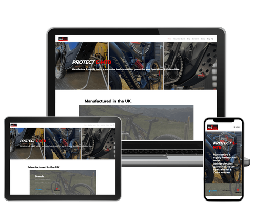Protect E-MTB e-commerce website designed by Genesis Digital Media Protect E-MTB e-commerce website designed by Genesis Digital Media