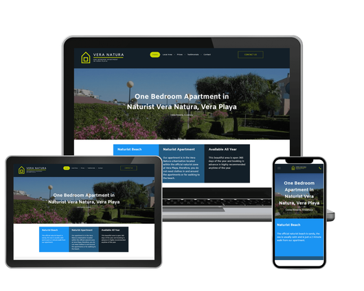 Vera Natura Rental Apartment website designed by Genesis Digital Media Vera Natura Rental Apartment website designed by Genesis Digital Media