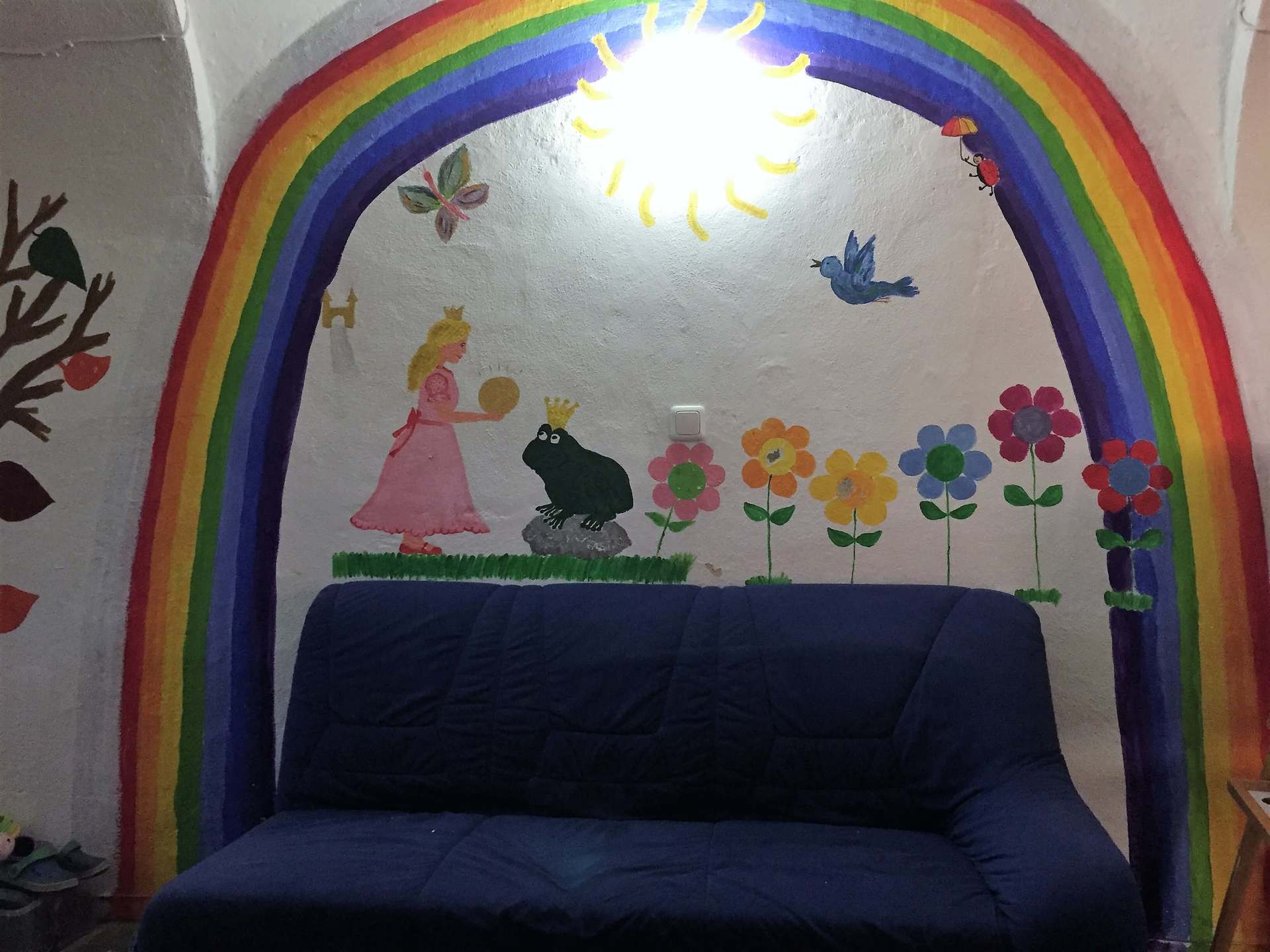 kleine Sofaecke für Kinder