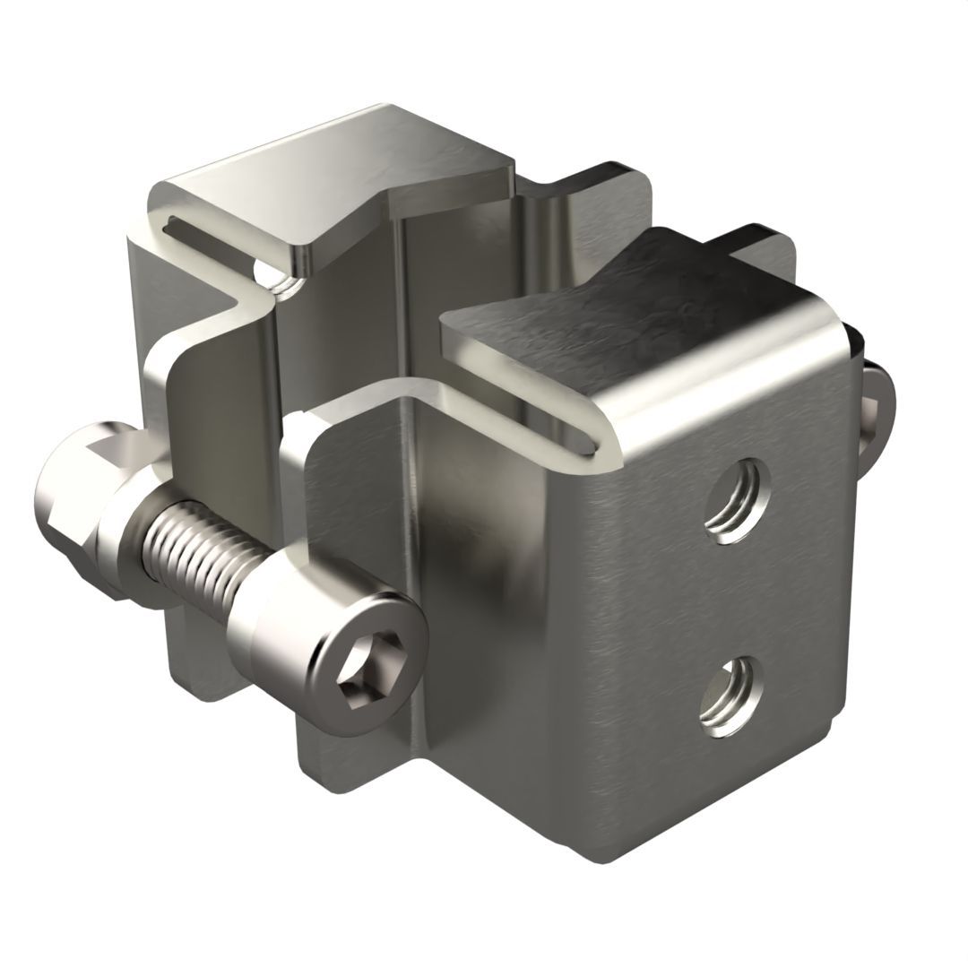 Mounting kit for fastening limit switch boxes and sensors to linear actuators.