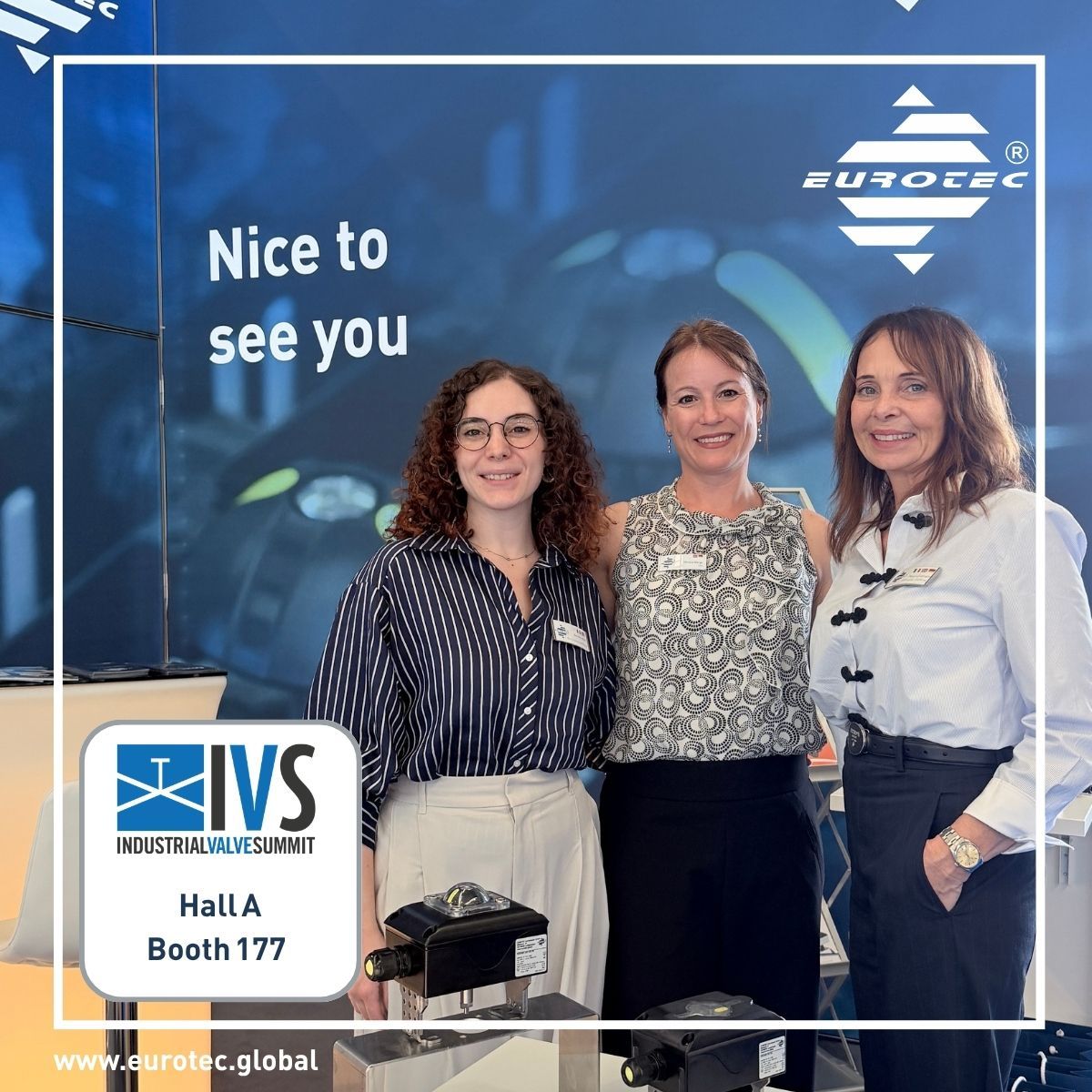 A big thank you to everyone who visited us yesterday for the many valuable discussions...