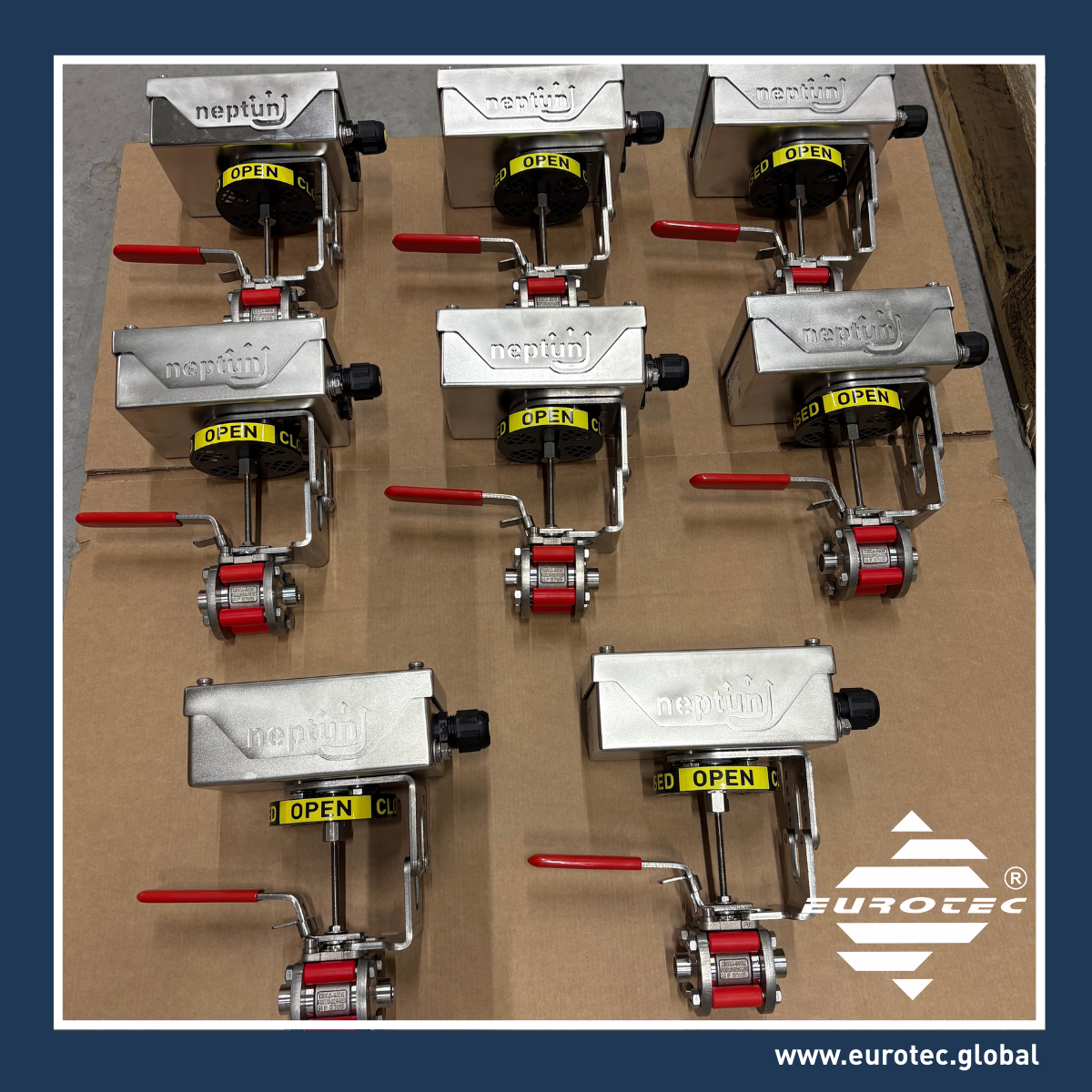 48 stainless steel ball valves. One demanding application. One aligned solution.