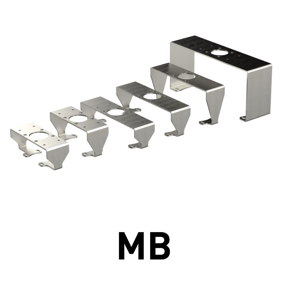 MB, Einteilige Montagebrücke, mounting bracket