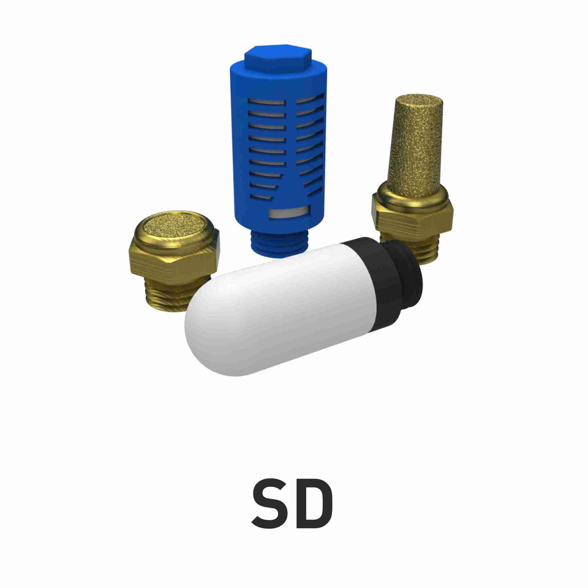 SD, Schalldämpfer, Silencer