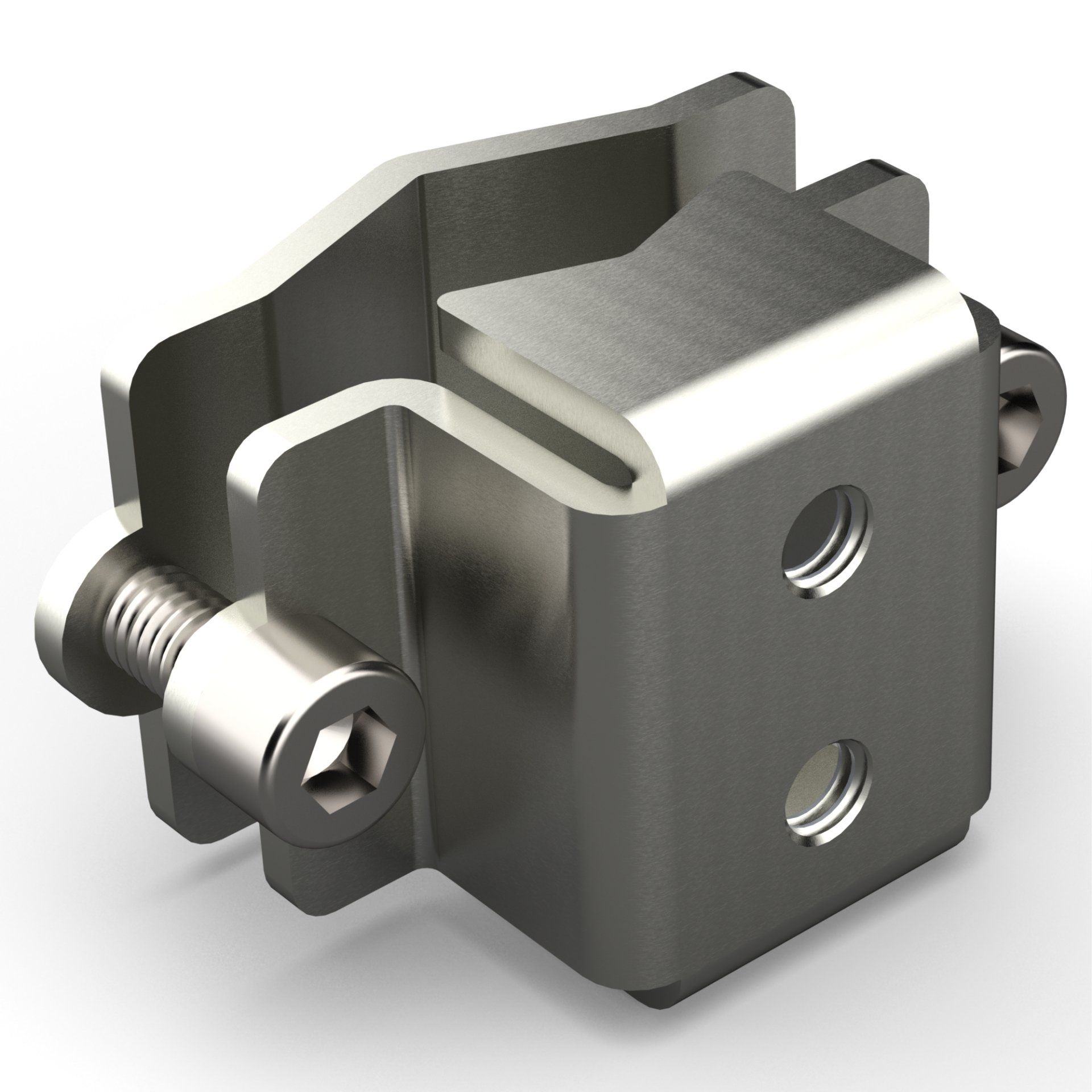 Mounting kit for fastening limit switch boxes and sensors to linear actuators.