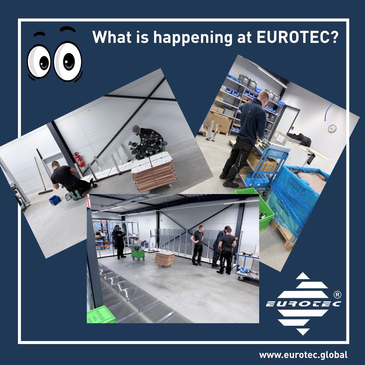 The installation of our new NOYES storage system is well underway — and it’s starting to take shape!