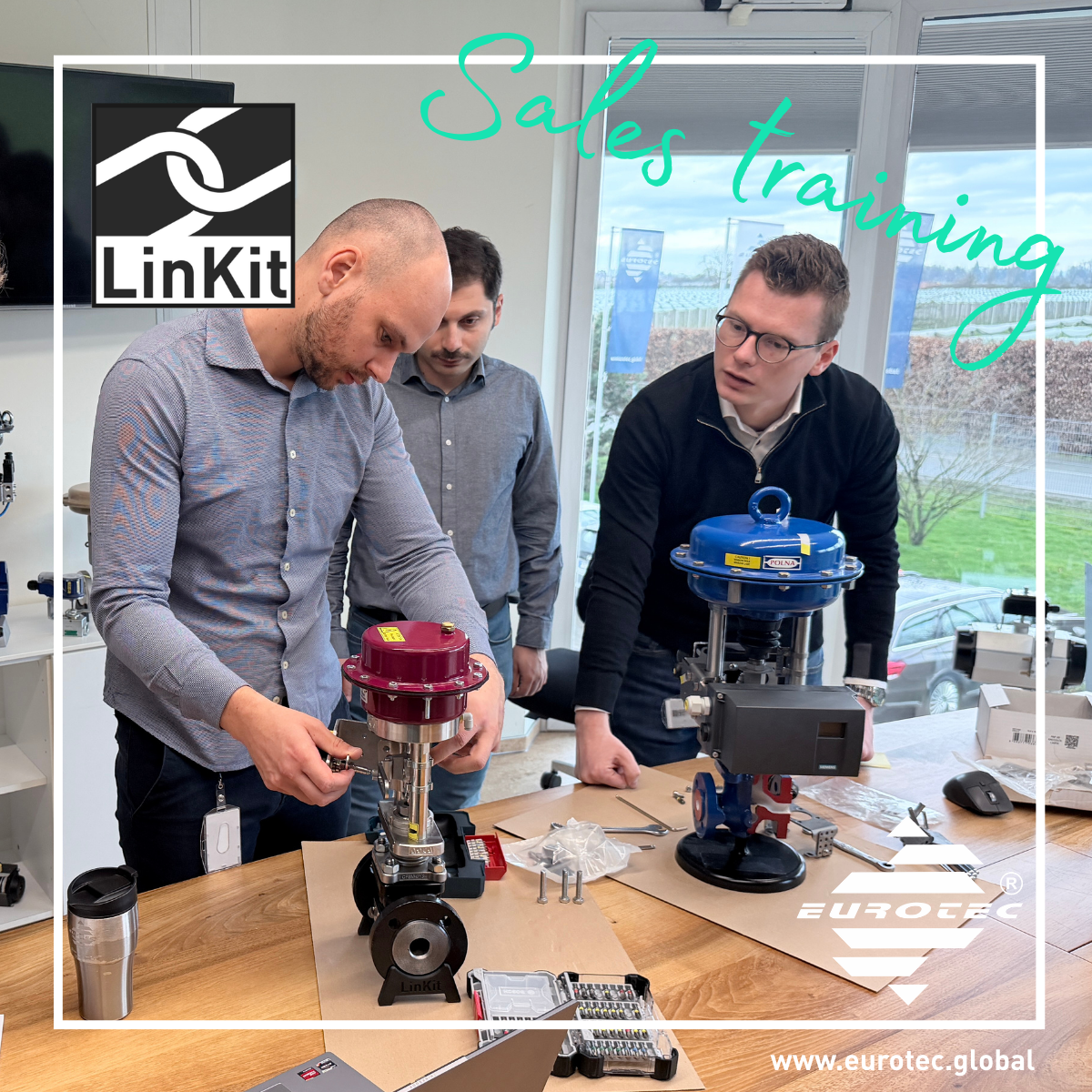 We recently did a productive training with our technical sales team...