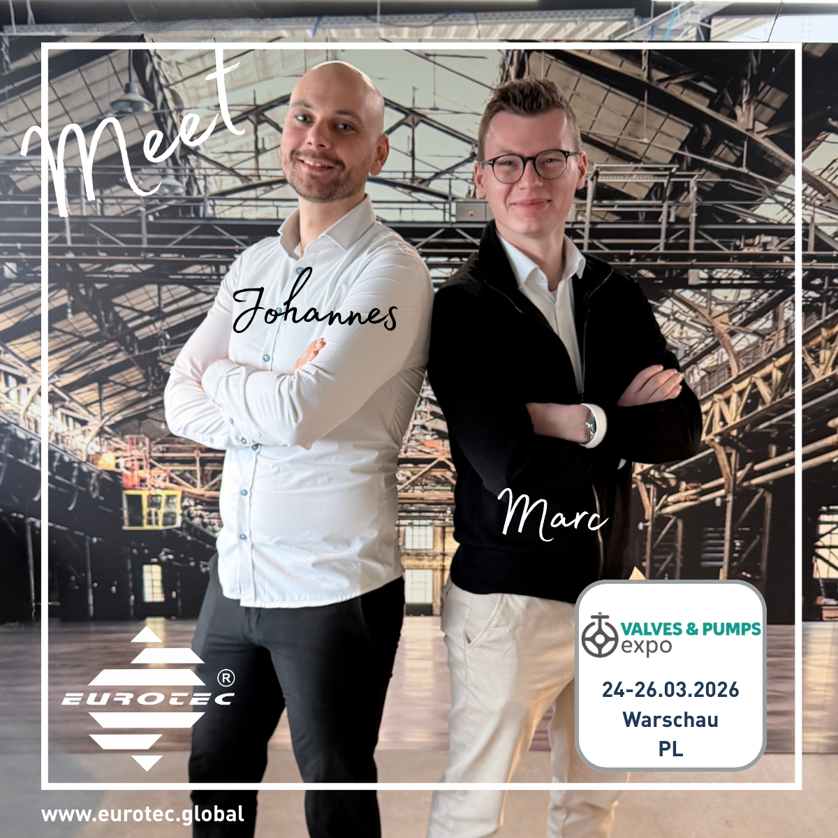 Come visit us at the show — or book an appointment upfront to secure a dedicated discussion slot.