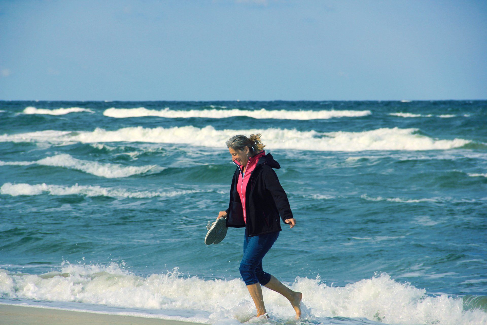 Uschi am Meer © Uschi Anlauf