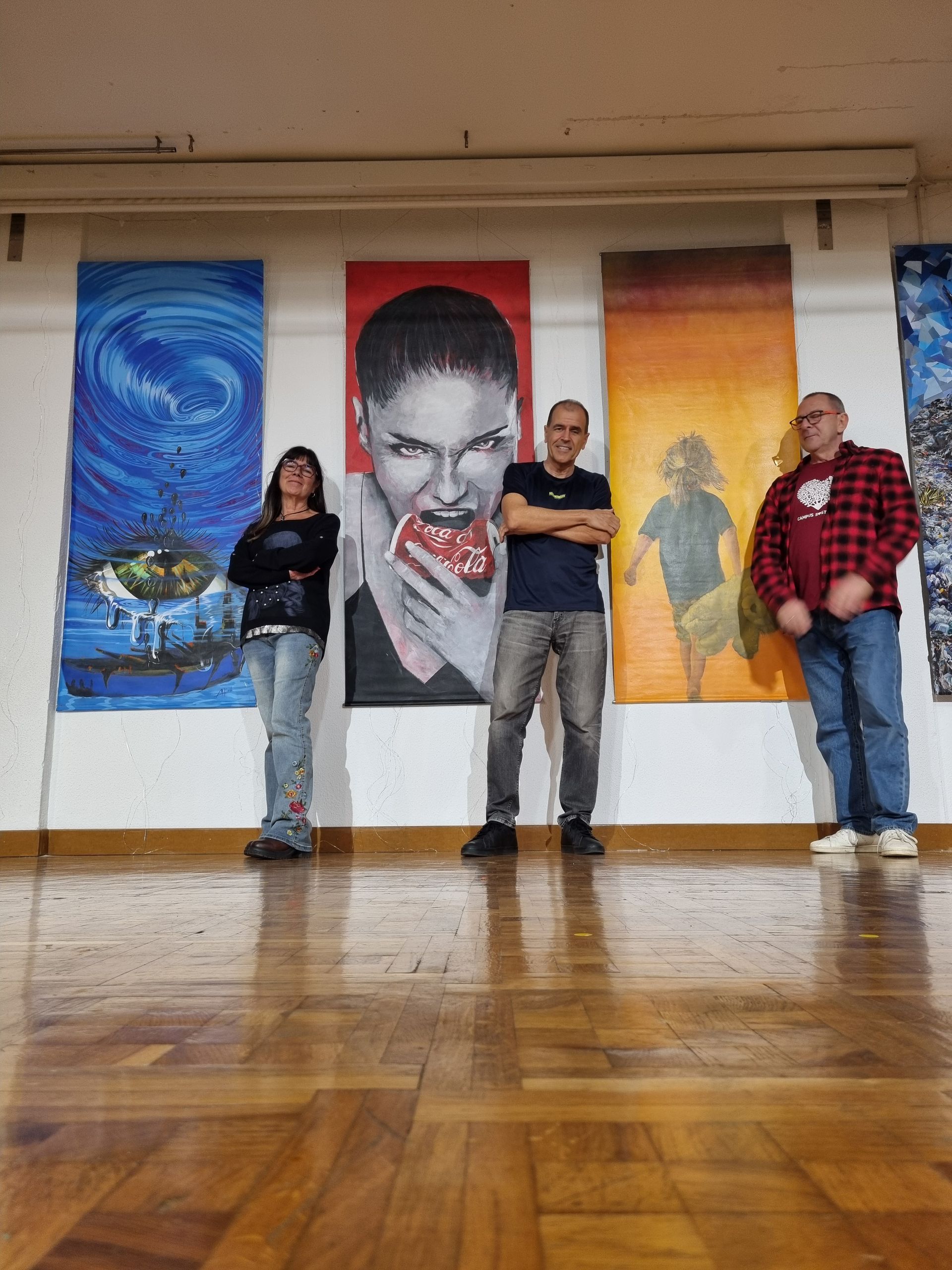 Trazo6 Manuel Vacas MªJosé Caride y Carlos Menéndez