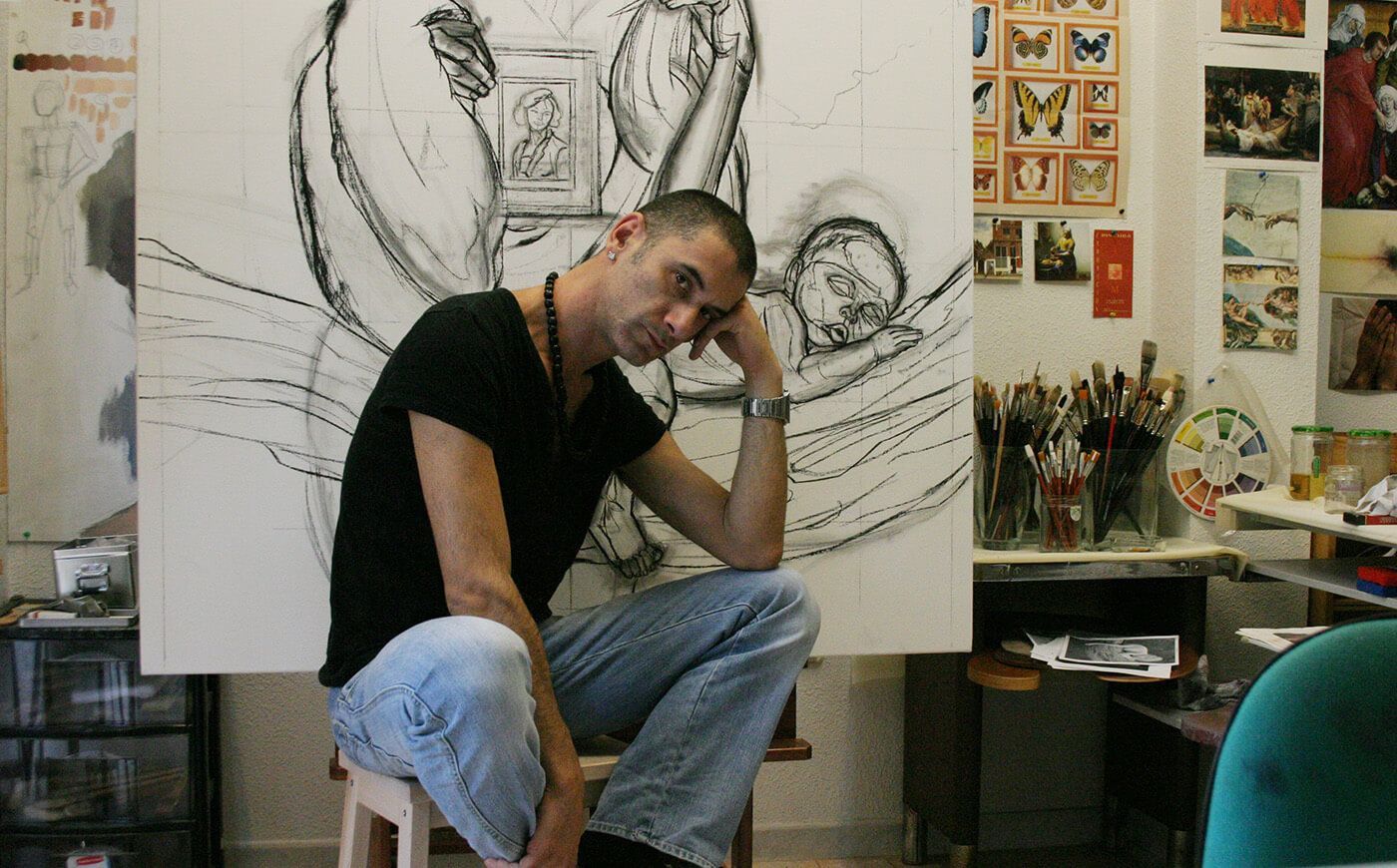Ángel Maciá, artista invitado en nuestra web, mayo 2024