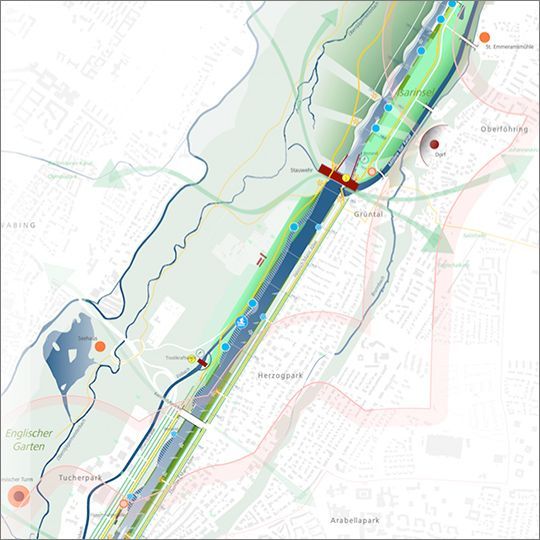 Konzept Isar Nord, München