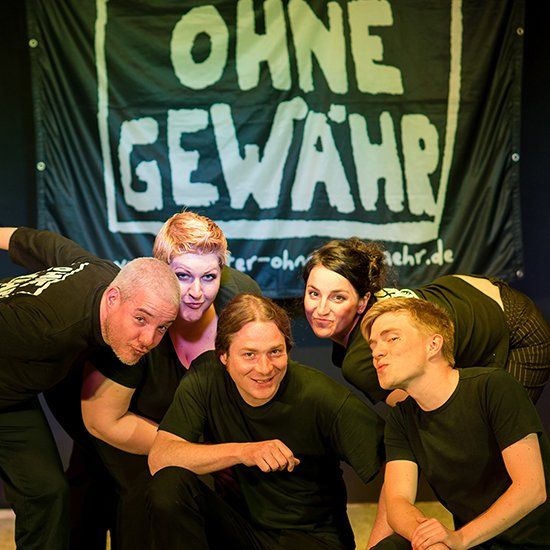 Improvisationstheater Ohne Gewähr © Heiko Poffhoff Improvisationstheater Ohne Gewähr © Heiko Poffhoff