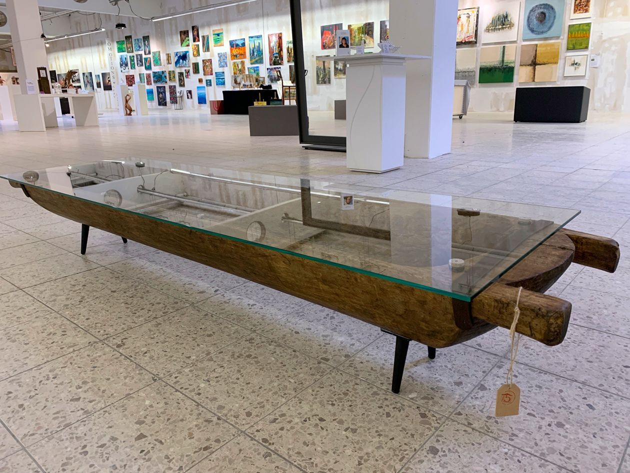 Tisch upcycling aus schlachtemolle holzmolle