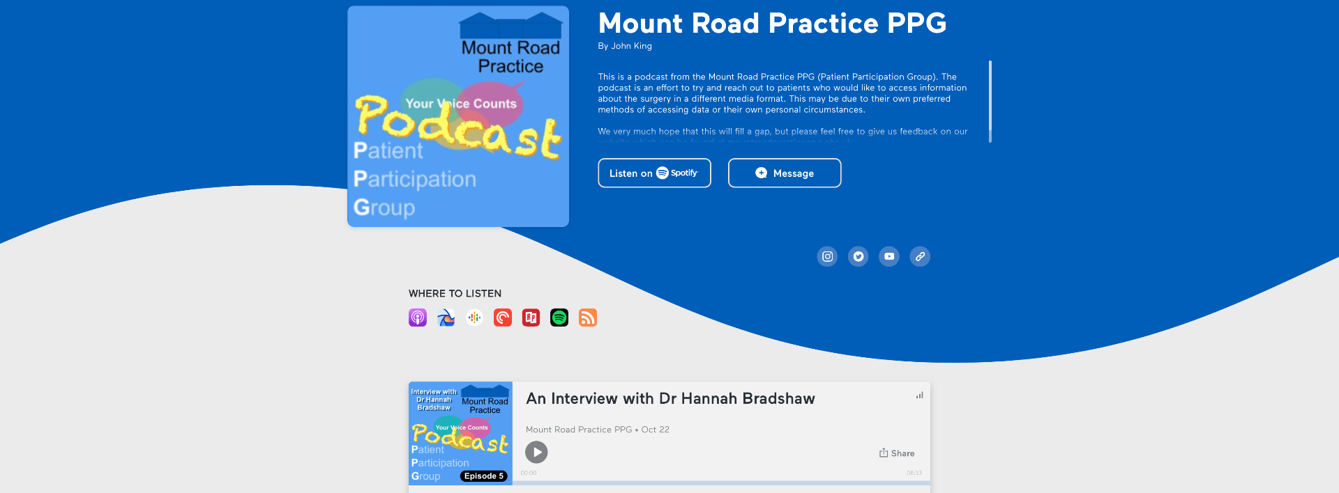 Podcast on Spotify