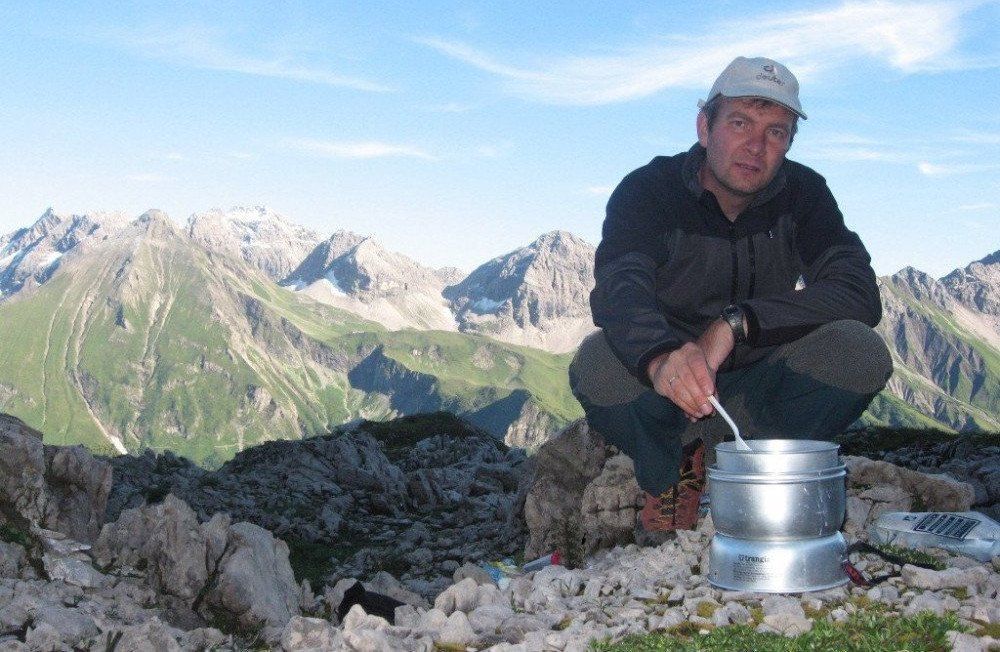 Unsere Kocher, Geschirr, Töpfe u.s.w. Campingkocher