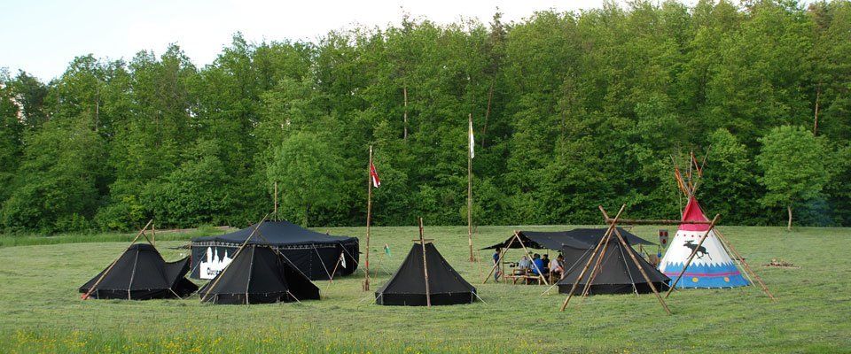 Kohten und Jurten bei Fred Mack Outdoor