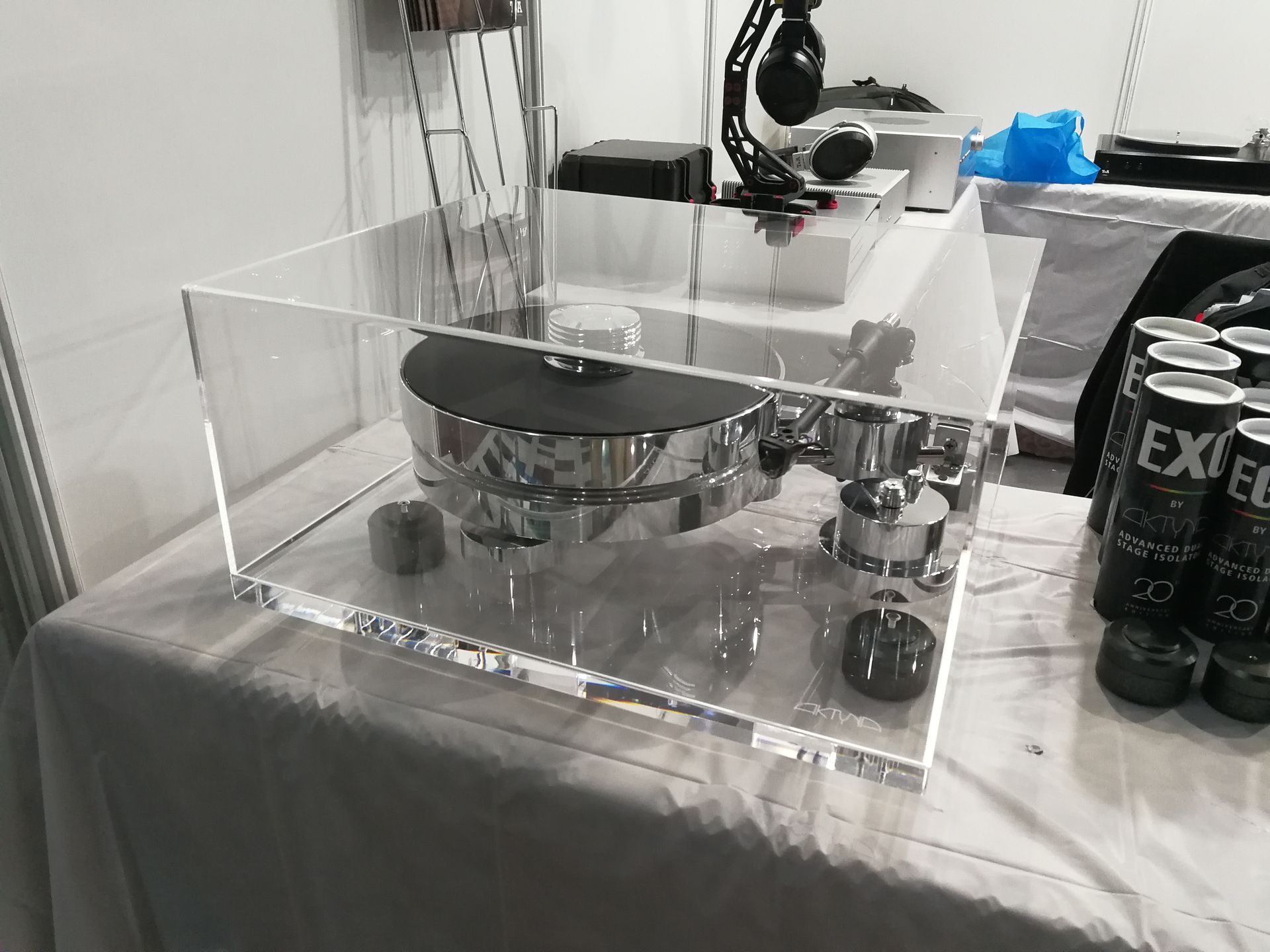 capot platine vinyle pour Aktyna