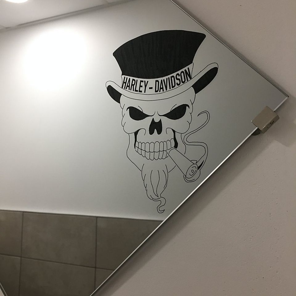 gravure laser annecy harley-davison