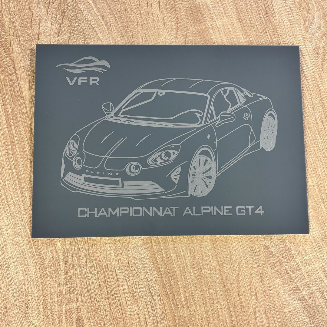 trophée gravure laser