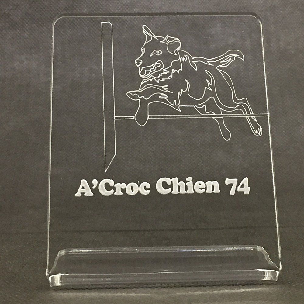 fabricant trophée plexi