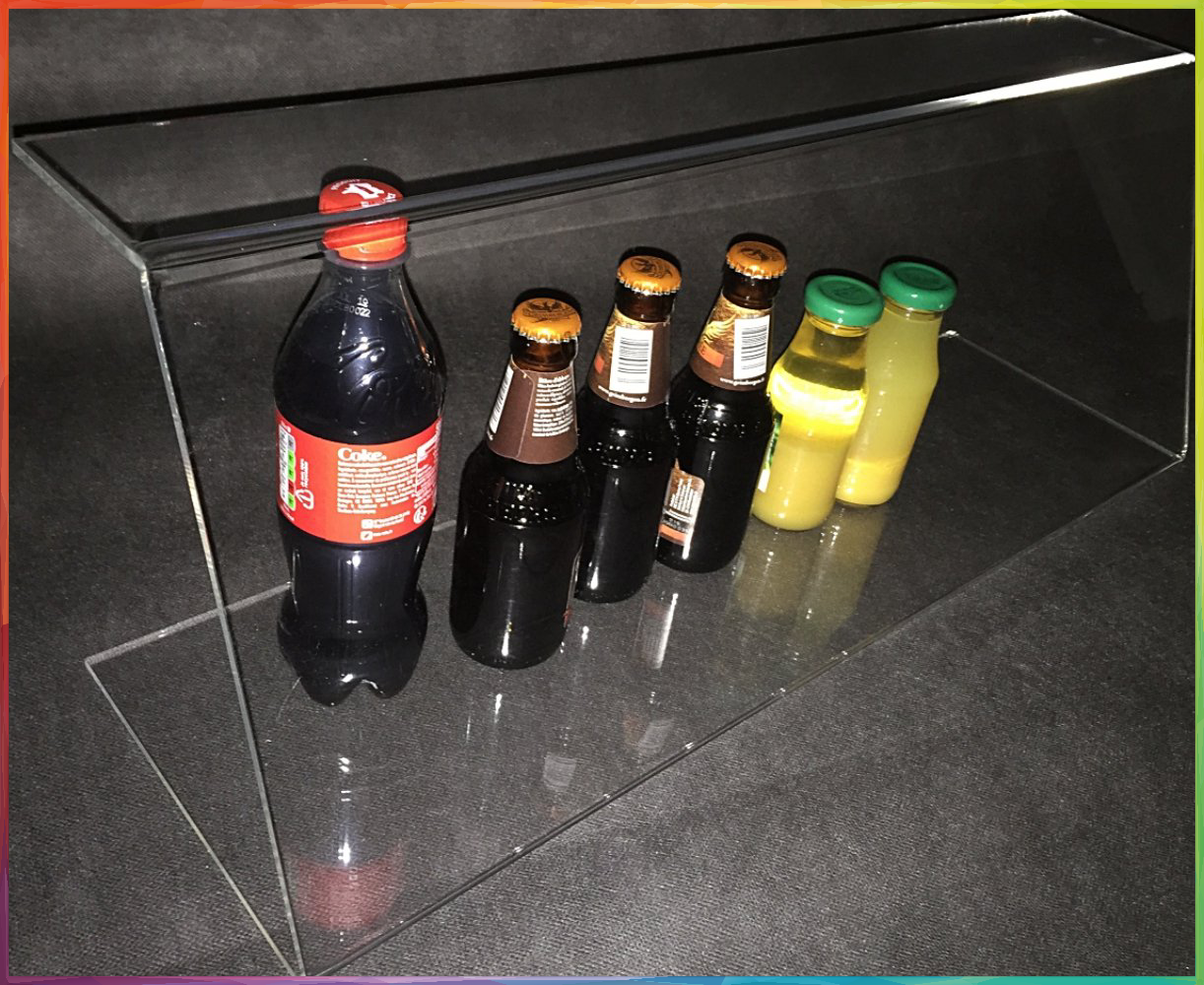 Pare-postillons pour marché alimentaire