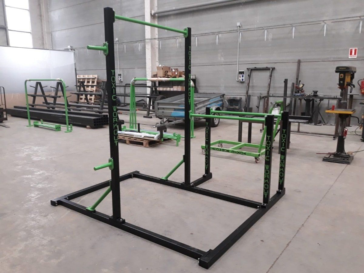 Parque de calistenia basico portátil