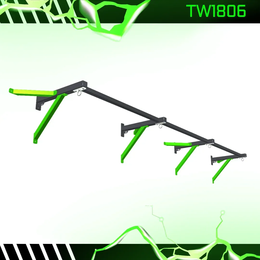 soporte cuádruple de 90 cm de largo de saco de boxeo para pared