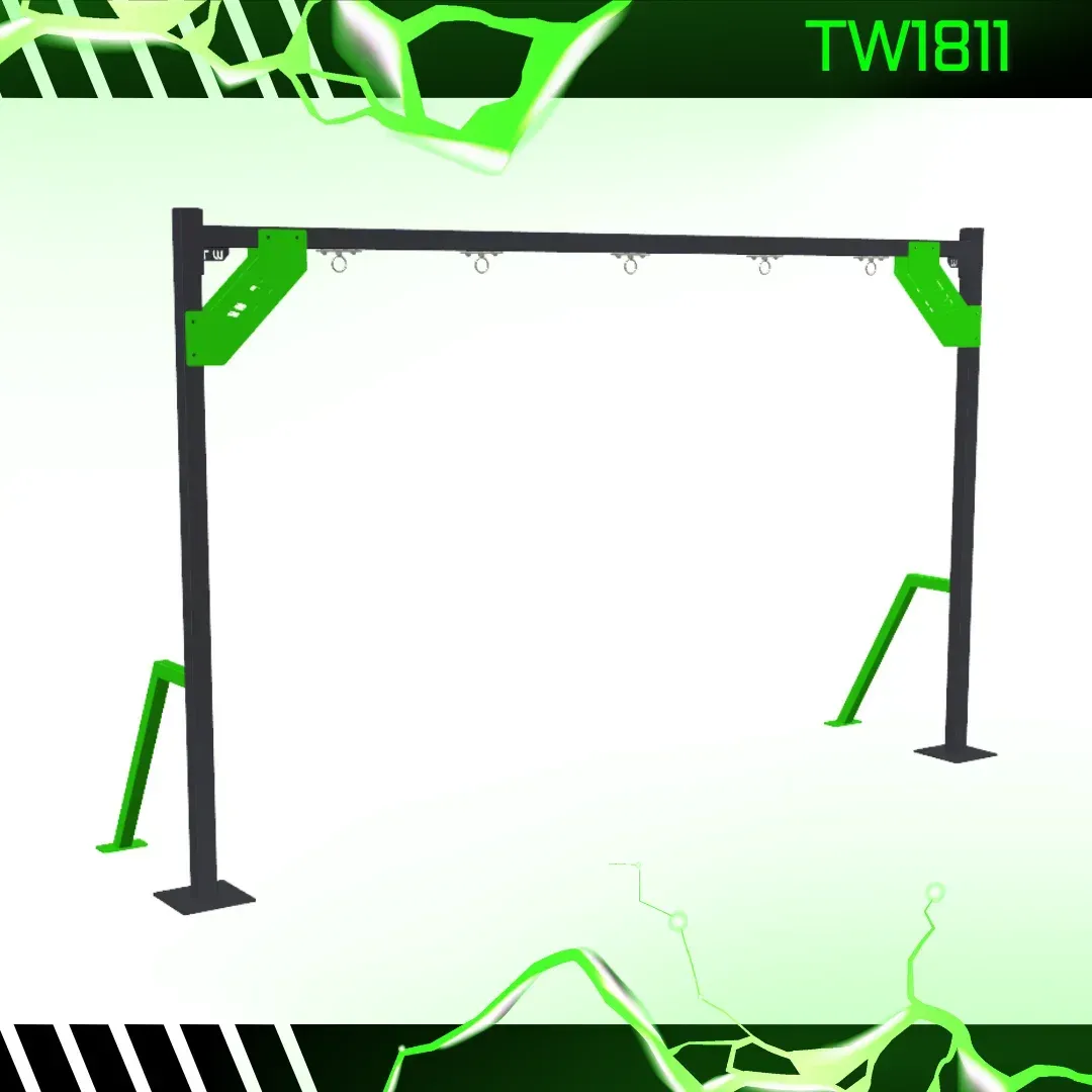 estructura pórtico de 4 metros para colgar saco de boxeo