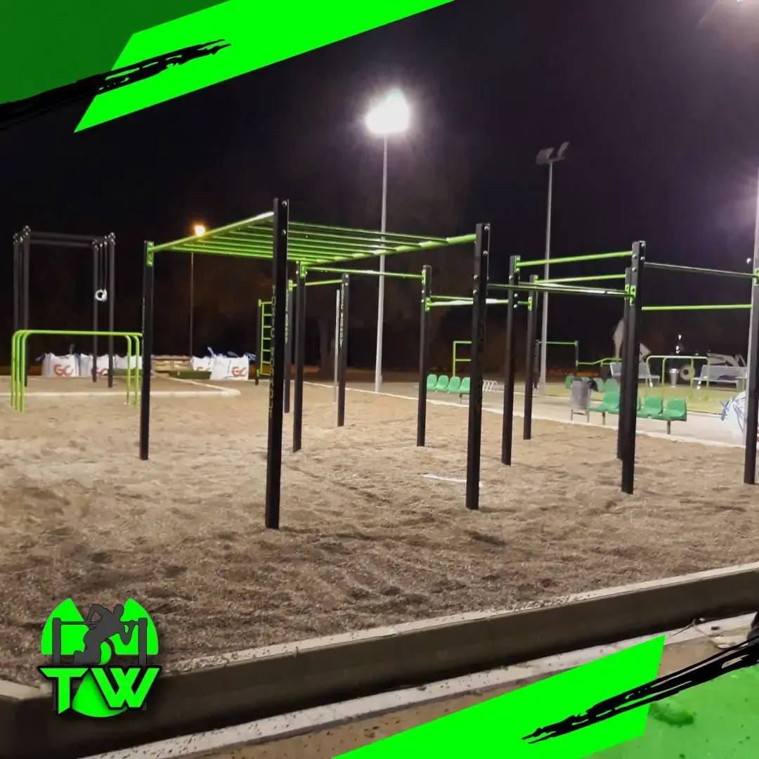 street workout park for outdoors