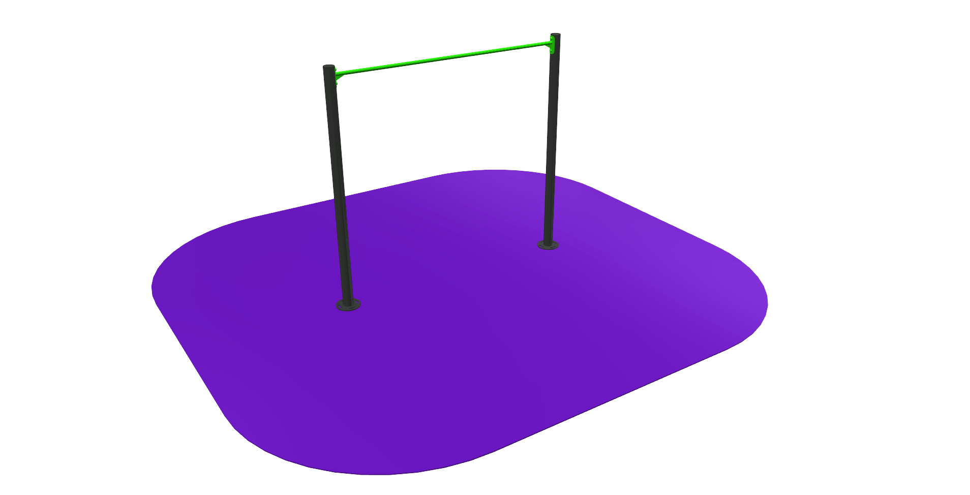 BARRA DE FREESTYLE PILARES REDONDOS