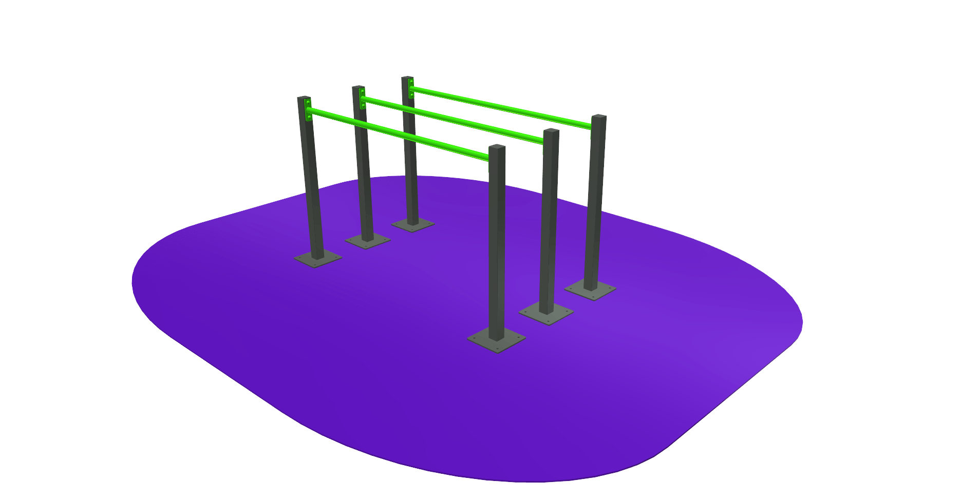 BARRAS PARALELAS EUROPEAS X3