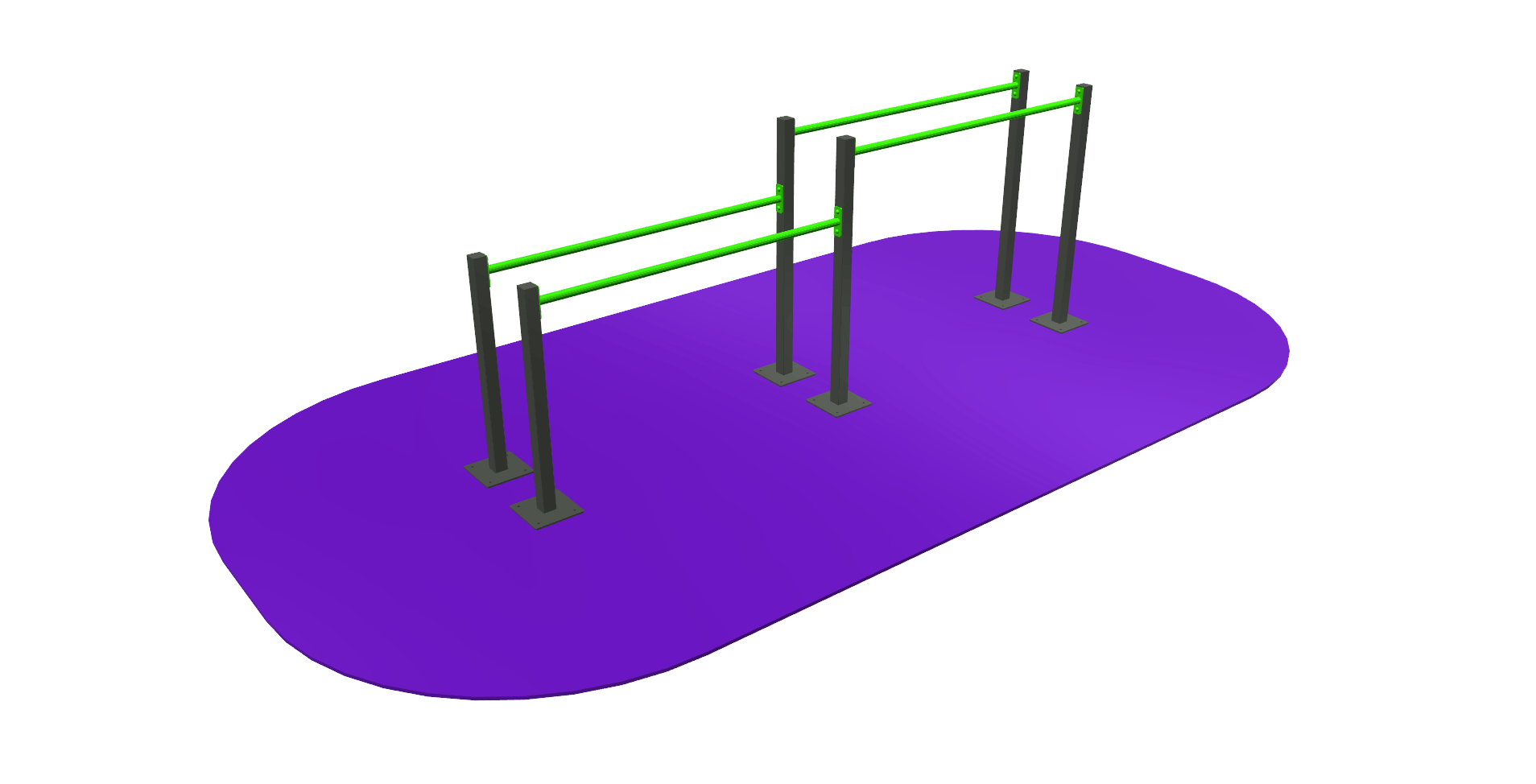 BARRAS PARALELAS DOS ALTURAS