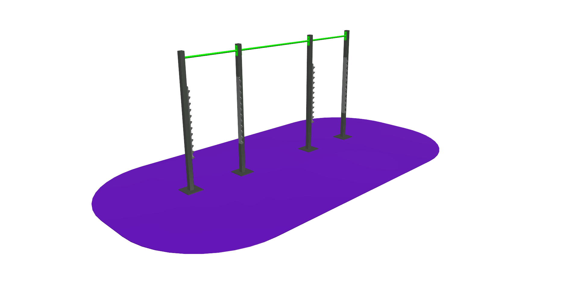 ESTACIÓN DE SENTADILLAS DOBLE