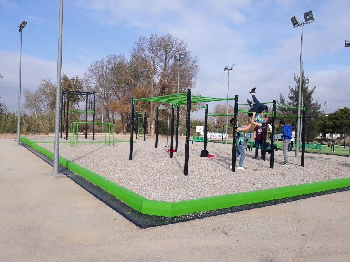 PARQUE CALISTENIA EN ALZIRA