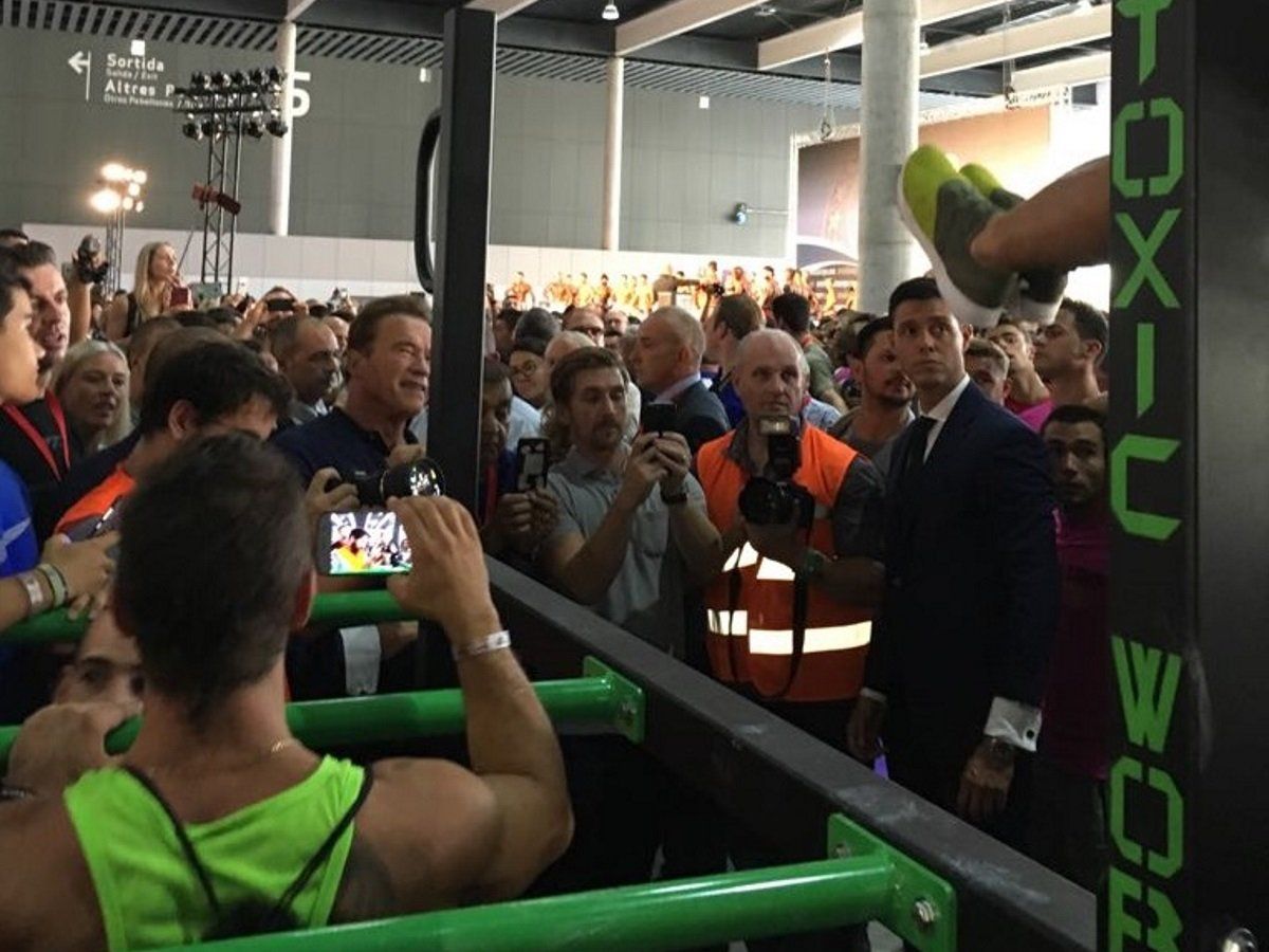 FERIA ARNOLD 2017 COMPETICIÓN INTERNACIONAL STREET WORKOUT