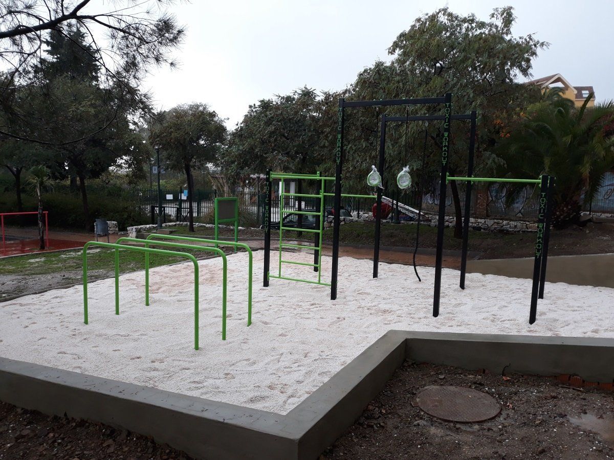 PARQUE CALISTENIA EN BENALMADENA