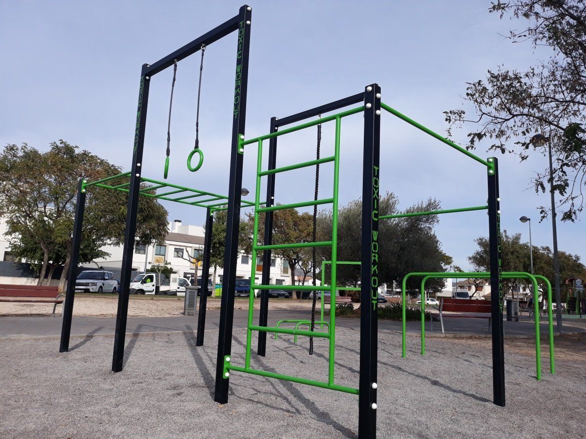 calisthenics park at spain