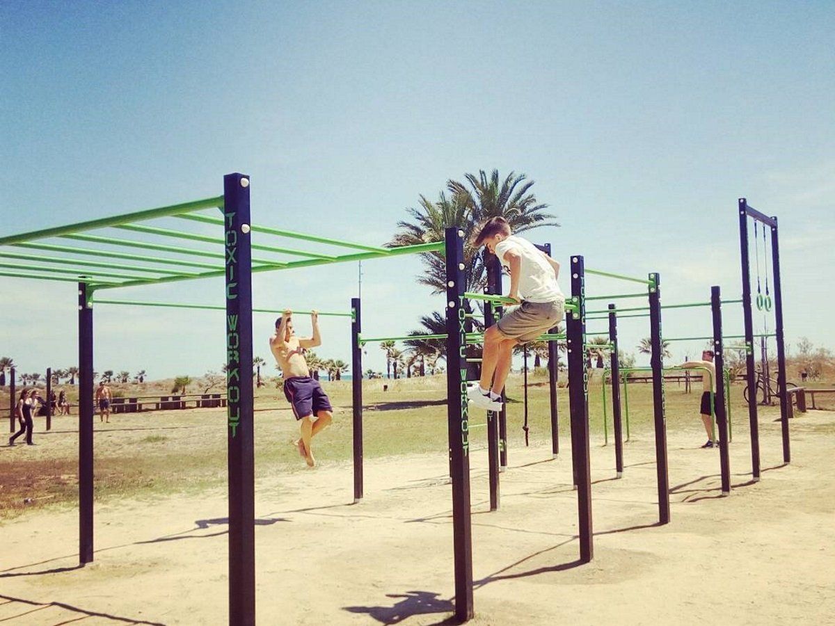 PARQUE CALISTENIA EN EL GRAO DE CASTELLON