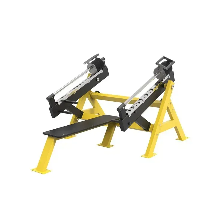 Outdoor chest press fitness machine