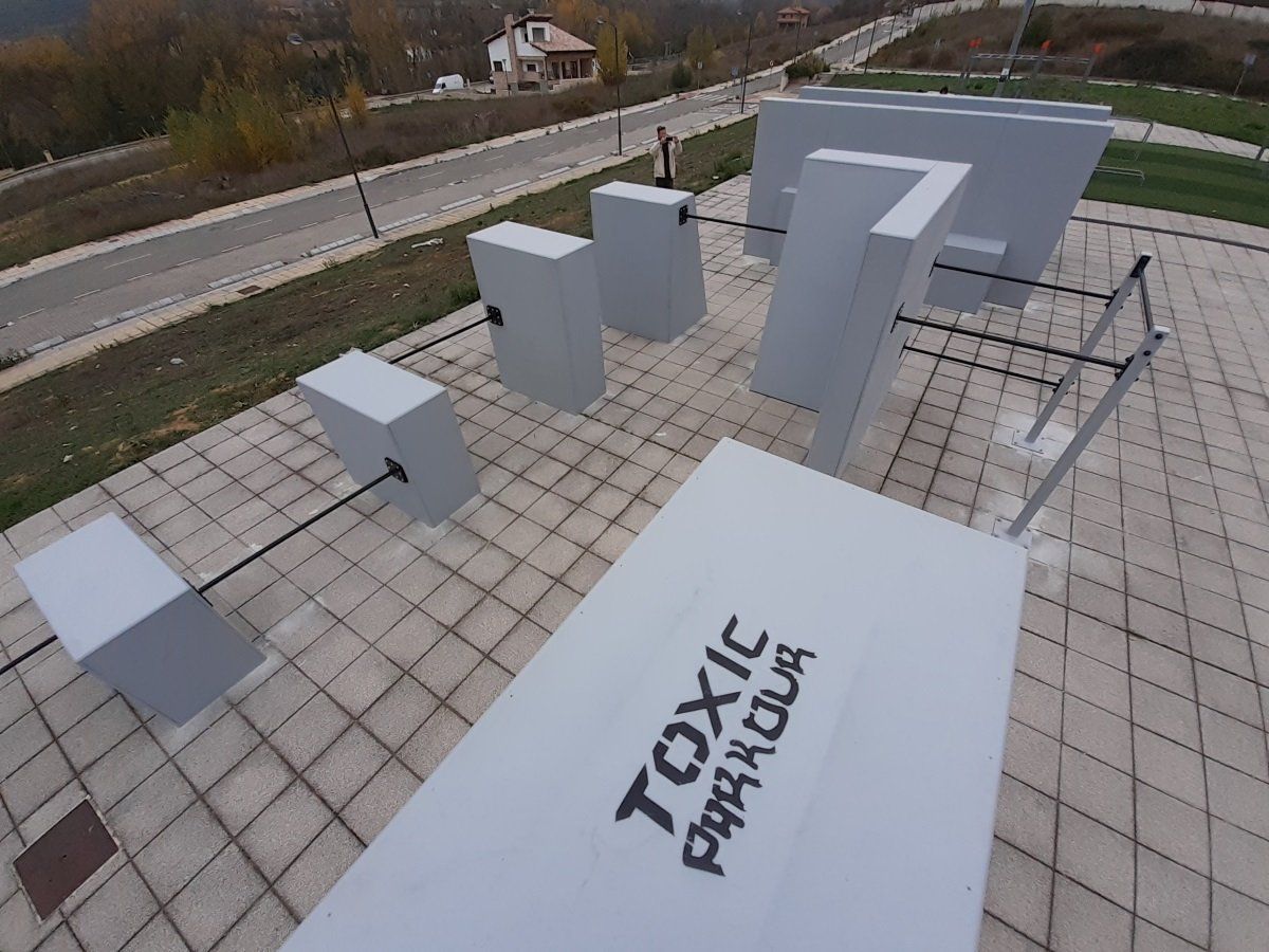 PISTA DE PARKOUR EN ESTELLA-LIZARRA