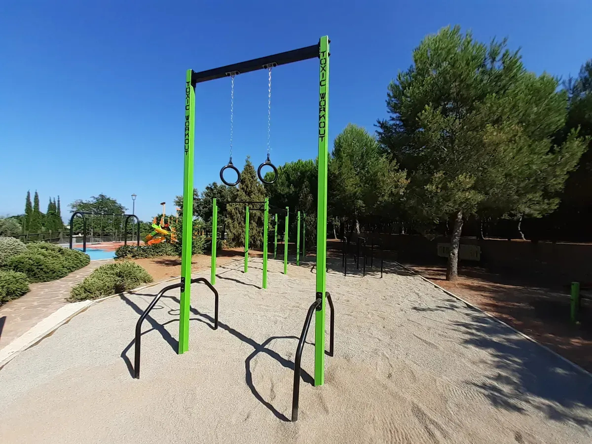 parque de calistenia en Faura