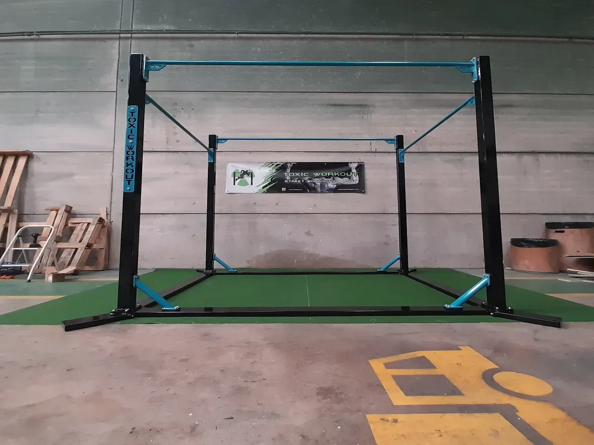 estación de street workout de barras portátil
