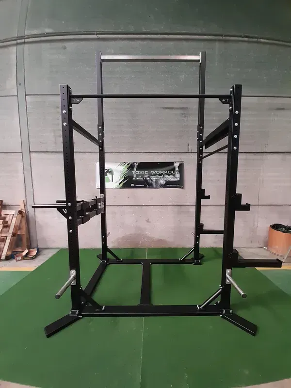 Estructura de streetlifting completa con anillas
