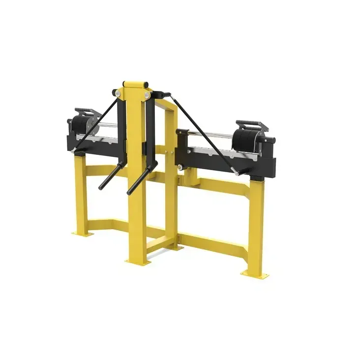 maquina de fitness exterior de elevaciones laterales de hombro