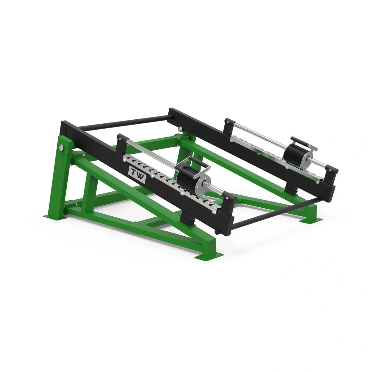Outdoor deadlift fitness machine